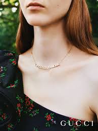 Discover More Gifts From The Gucci Garden By Alessandro Michele A Necklace In 18k Yellow Gold With Heart Charms And The P Necklace Jewelry Fashion Accessories