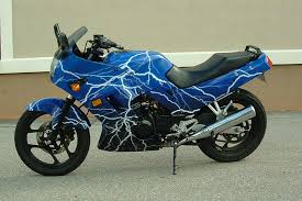 Black And Gold Motorcycle Wrap Artful Signs Inc Vehicle Boat Wraps Lettering Graphics Ninja Motorcycle Motorbikes Ninja Bike