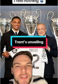 Trent's Unveiling at Liverpool FC