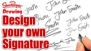 Logo with hand drawn style. How To Sign A Cool Signature 14 Steps With Pictures Wikihow