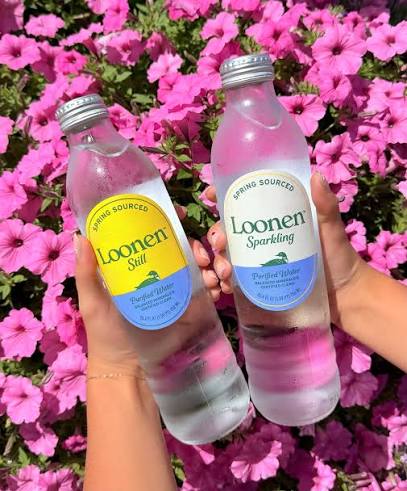 Trying the viral water brand @loonenwater