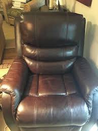 The product is made of genuine leather, dyed, and. Haverty Brown Leather Multi Position Electric Recliner In Great Condition Ebay