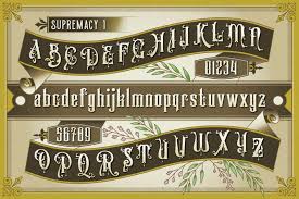You can use the edwardian script itc to create interesting designs, covers, shop and store name and logos. Victorian Supremacy Display Font Befonts Com