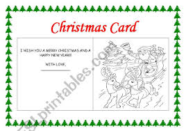The poinsettia petals bundle is a winner! Making A Christmas Card Esl Worksheet By Rhuanna