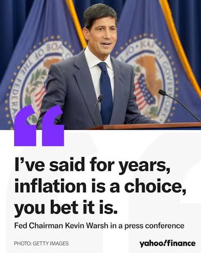 Fed Chairman Kevin Warsh has a strong stance
