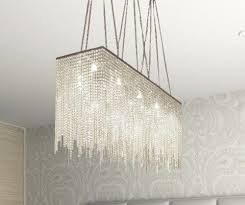Rated 5 out of 5 stars. 10 Light Modern Contemporary Dining Room Chandelier Rectangular Chandeliers Lighting Dressed With Crystal 28 X 36 Buy Online In Maldives At Maldives Desertcart Com Productid 10383395