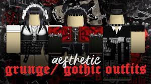 Aesthetic Grunge Gothic Roblox Outfits Lookbook 3 Youtube aesthetic grunge gothic roblox outfits