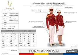 +62853 9705 4114 ig : Supplier Pakaian Paskibra Smk Theresiana Semarang Moko Co Id