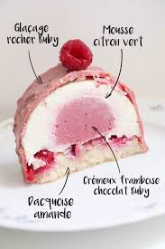 Buche Ruby Framboise Citron Vert Recette De Noel Olivia Patisse Chocolat Ruby Callebaut Recette Dessert Noel Recette Recette Dessert