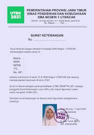 Berdasarkan keterangan di atas, saya bermaksud melamar pekerjaan untuk menjadi guru honor di sekolah yang bapak/ibu pimpin sekarang ini. Download Contoh Surat Keterangan Aktif Kelas 12 Untuk Sbmptn 2021 Kelasakuntansi