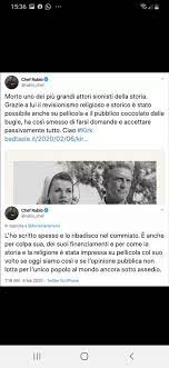 L'eccidio delle fosse ardeatine fu l'uccisione di 335 civili e militari italiani, prigionieri politici, ebrei o detenuti comuni, trucidati a roma il 24 marzo 1944 dalle truppe di occupazione tedesche come rappresaglia per l'attentato partigiano di via rasella, compiuto il 23 marzo da membri dei gap romani, in cui erano rimasti uccisi 33 soldati del reggimento bozen appartenente alla. Carla Di Veroli On Twitter Un Miserabile E Basta Defollowatemi Subito Sara Un Onore Per Me Kirkduglas Chefrubio