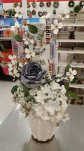 Amour de ma vie prima flower embellishments price $5.99 quick view white marseille prima flower embellishments price $5.99 quick view flower embellishments 1 5 stars 5 (1) price $4.99 we're sorry! Silver Grey And White Floral Arrangement At Michael S Flower Arrangements Diy Silk Flower Arrangements White Floral Arrangements