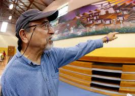 Village to Village': Mural of the story