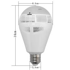 Ugi 360 Degree Fisheye 960p 1 3mp Hd Wifi Light Bulb Camera Panoramic Ip Camera Security Camera For Home Sec Security Cameras For Home Home Security Photo Link