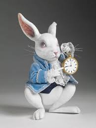 He appears at the very beginning of the book, in chapter one, wearing a waistcoat. White Rabbit White Rabbit Alice In Wonderland Alice Rabbit Alice In Wonderland
