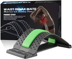 Rückenstrecker Rückenmassage Unterstützung Xpassion Rückendehner  Muskelverspannungen Fitness Back Stretcher Gerät zur Haltungskorrektur und  Rückenschmerzlinderung (Green) : Amazon.de: Drogerie & Körperpflege