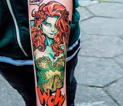 Ensuite, cela dépend de la taille et. Poison Ivy Tattoo By Barbara Kiczek Post 15397