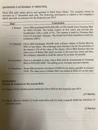 Check spelling or type a new query. Solved Question 4 15 Marks 27 Minutes Hande Bhd Sells And Distributes Medical Supplies To Hospitals And Pharmacies The Company Closes Its Accou Course Hero