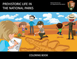 Download Prehistoric Life Coloring Book Fossils And Paleontology U S National Park Service