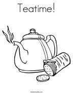Digital coloring book a mad tea party/ alice style instant download download this book and color! Tea Party Coloring Page Twisty Noodle
