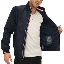 Le bhv marais vous aide ! Tommy Hilfiger Herren Blouson Jacke Dunkelblau Ruga