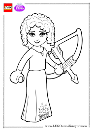 Lego disney princesses coloring pages. Print Out This Coloring Sheet And Give Merida A Little Color Coloringsheet Colouringshe Lego Coloring Pages Princess Coloring Pages Halloween Coloring Pages