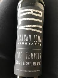 We did not find results for: 2017 Rancho Loma Vineyards The Tempter Reserve Red Wine Reddy Vineyard Usa Texas Texas High Plains Cellartracker