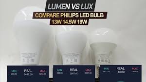 Lampu led philips untuk kamar berapa watt. Perbandingan Lampu Led Philips 13w 14 5w 19w Lampu Led Yang Efisien Lux Vs Lumen Youtube