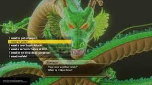 Yes you can, after guru powers up shenron's wishes a i want to grow more option appears in addition to the regular i want to grow option, similar to how a i want another new super/ultimate attack option appears in addition to the regular i want a new super/ultimate attack option. How To Level Up 3 Times With 1 Wish Dragon Ball Xenoverse 2 Youtube