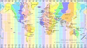 Time Zones Time Zone Map Time Zones International Time Zone Map