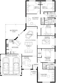 Change The Study To A Mudroom Bootroom Laundry Room With Access To Garage Make The Theatre Into Walk In Clo House Layout Plans Bedroom House Plans House Plans