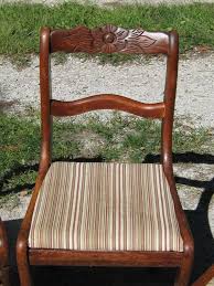Four Rare Tell City Chairs Rose Back Chairs Two Fixed And Tell City Chair Rare