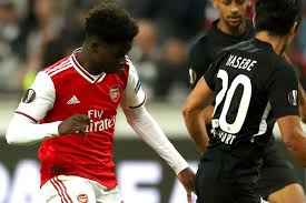 A special message from your player of the season. Eintracht Frankfurt 0 3 Arsenal Sensational Bukayo Saka Lifts The Gunners Gloom In Germany Goal Com