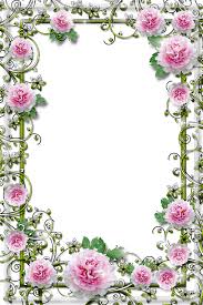 بسم الله الرحمن الرحيم Flower Frame Floral Border Design Boarders And Frames