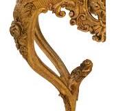 Antique Gilt Marble Top Console