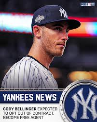Cody Bellinger is reportedly expected to opt out of his Yankees contract  and become a free agent, per Jorge Castillo