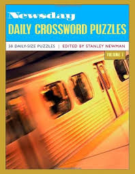 Newsday reveals a new puzzle every day and they are of course free to play, you simply have to wait for the ads to load. Newsday Daily Crossword Puzzles Volume 1 Newman Stanley 9780812935929 Amazon Com Books