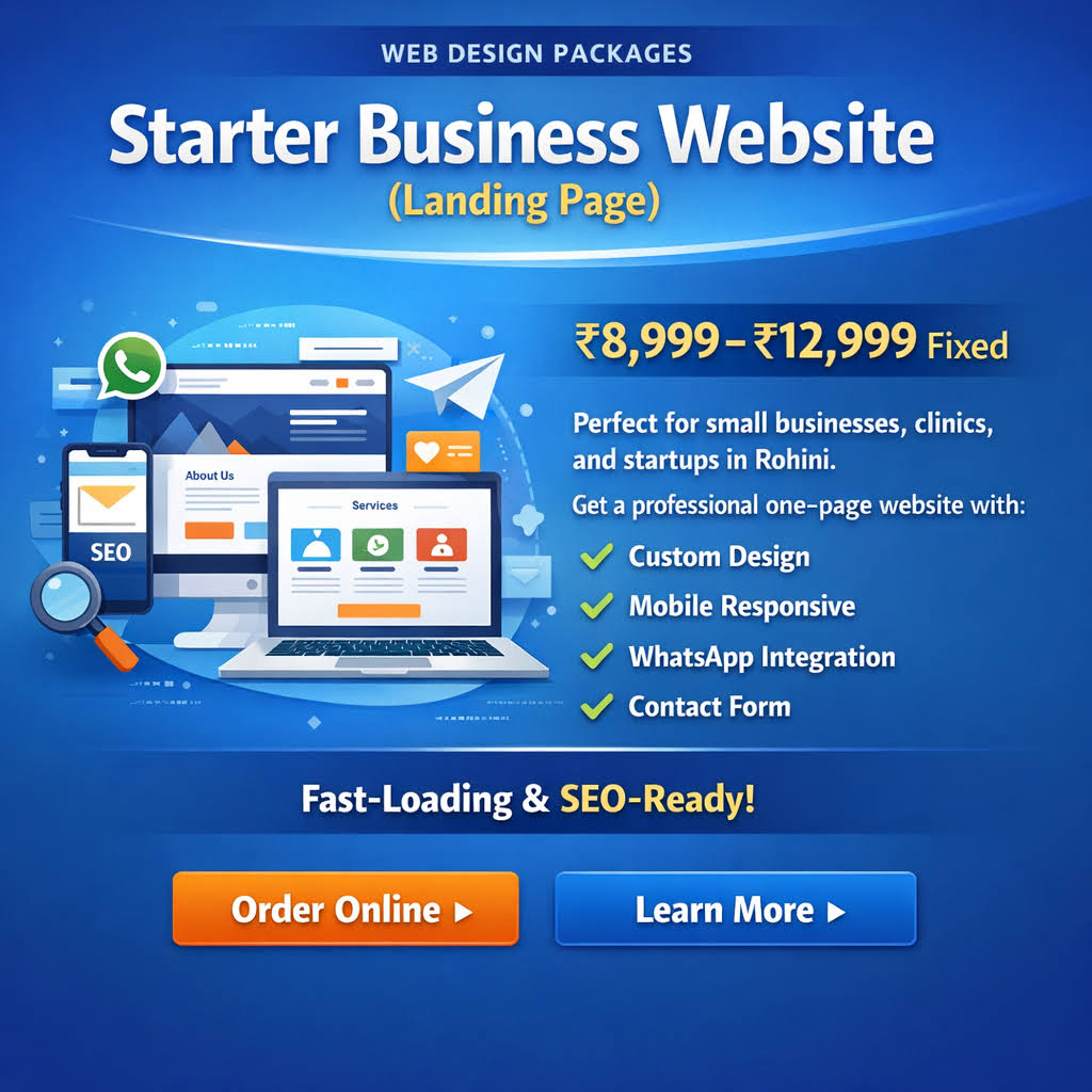 Starter Business Website (Landing Page) product image