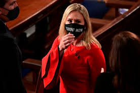 Marjorie greene to file impeachment articles against joe biden. E8zl Gc6n Uh7m