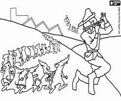 Free coloring pages of pasty · apple pie clipart. Pied Piper Of Hamelin Coloring Pages Printable Games