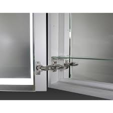 We've researched the best options for a variety of different bathrooms. Thalia Led Medicine Cabinet W Built In Cosmetic Mirror 16 X 20 Overstock 17877698