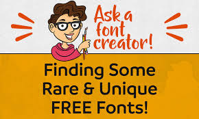 Truetype format is suitable for windows, linux and noodle script. Ask A Font Creator Finding Rare Unique Free Fonts The Font Bundles Blog