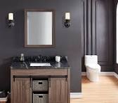 31" Thunder Black Granite Vanity Top Sink