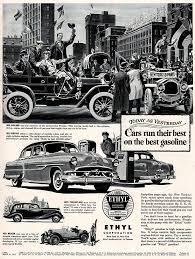 Original 1953 Ethyl Gasoline Ad Classic Cars Vintage Cars Classic Cars Vintage