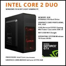 Windows 10 full iso mega 2021 en esta ocasion les traigo la iso de windows 10 pro iso mega 32 y 64 bits full preactivada multilenguaje con todas las actualizaciones hasta 2021 con compatibilidad para usb 3.0, por mega y mediafire 1 link. Intel Core 2 Duo Negro 1tb Windows 10 64 Bit Nvidia Geforce Gt710 Juegos Pc Ebay