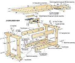 This was the design that i decided to build. Free Work Bench Designs Woodworking Plans Blueprints Download Wooden Drying Rackmetal Workshop Wooden Work Bench Woodworking Bench Plans Woodworking Workbench