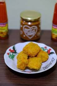 Resep Nugget Ayam Pedas Oleh Dapoer Ay Resep Cheddar Dada Ayam Adonan