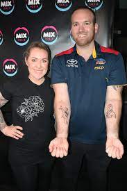 That stunning action shot of carlton aflw legend tayla harris has now been immortalised in ink seaford meadows bloke blake griffiths had originally been in the mix102.3 studio to get a tattoo of. Blake From Seaford Meadows Gets Tayla Harris Tattooed On Arm