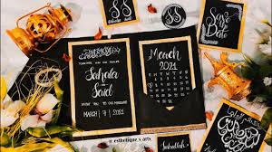 Start with your wedding colors to set the tone of your card. Save The Date Invitation Calligraphy Video Save The Date Cards Esthetiques Arts Youtube