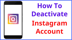 If you must reactivate an account that has been disabled temporarily, then you need to log onto your account again. How To Deactivate Instagram Account 2020 Deactivate Instagram Account Or Profile Youtube